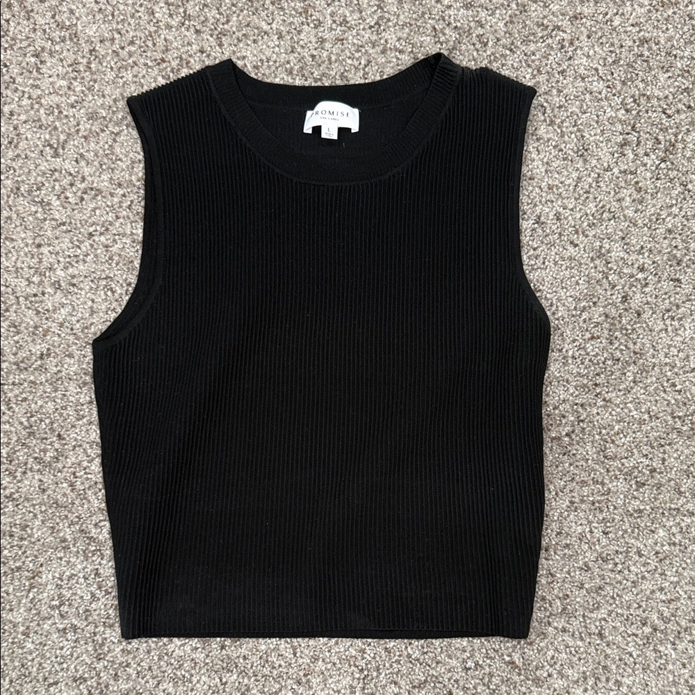 PROMISE THE LABEL Ribbed Tank Top